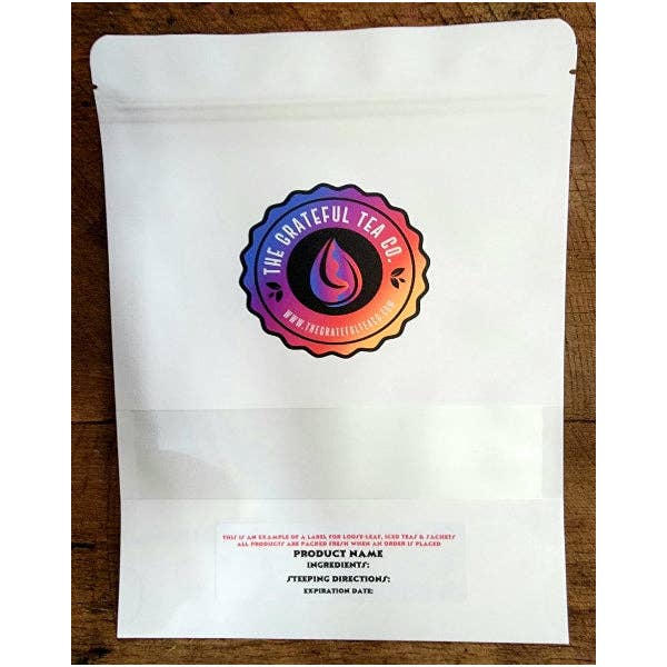 The Grateful Tea Co - Peppermint White Chocolate Loose Leaf (4 Sizes)