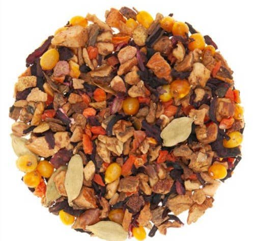 The Grateful Tea Co - Pumpkin Pie Herbal Loose-Leaf Tea (4 Sizes)