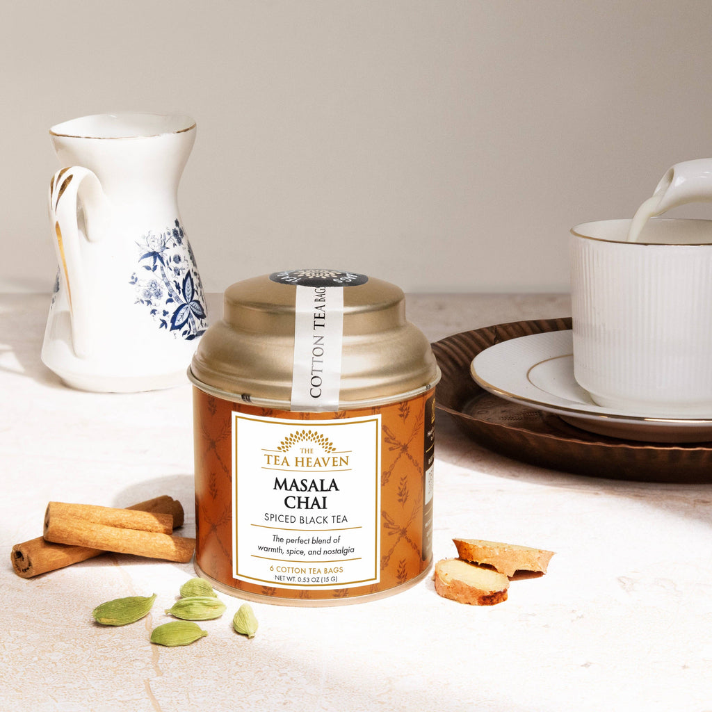 The Tea Heaven - Masala Chai Mini Tea Bag Canister