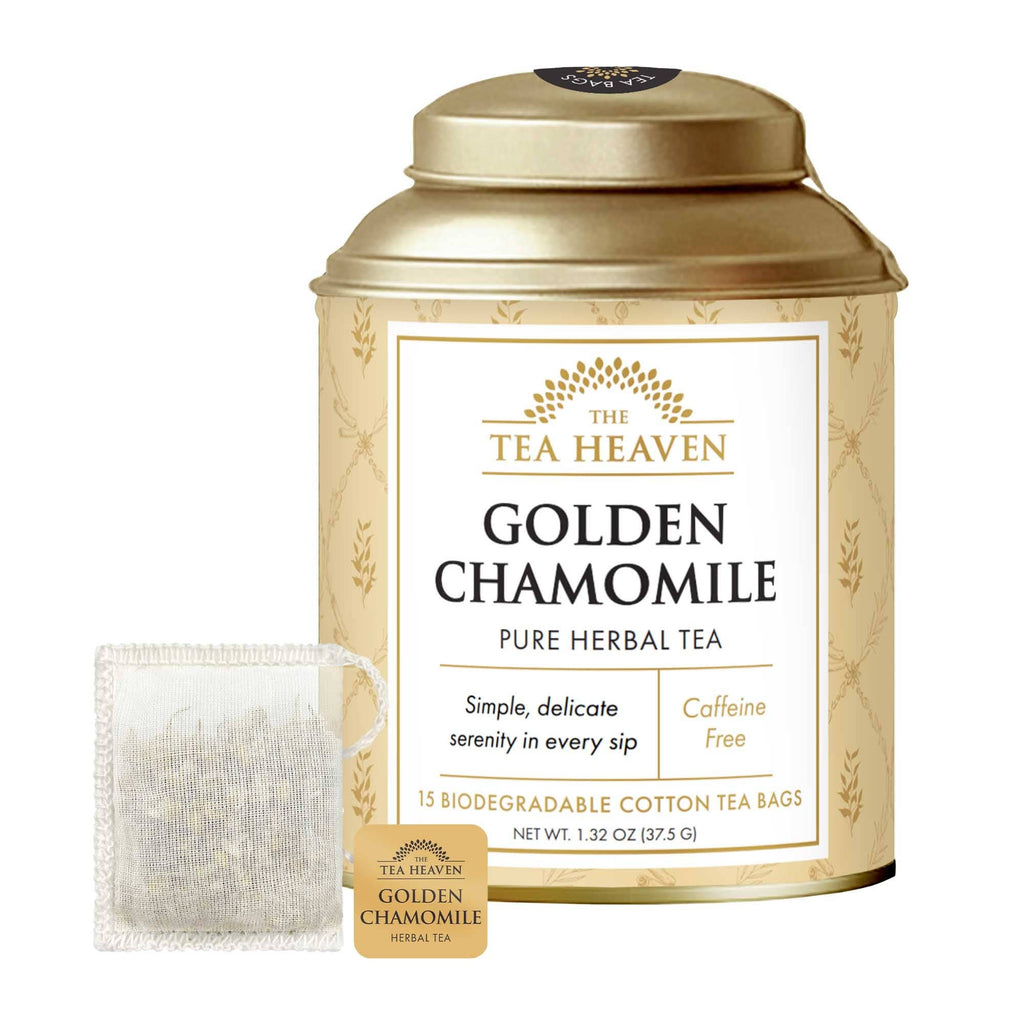 The Tea Heaven - Golden Chamomile Tea Bag Canister