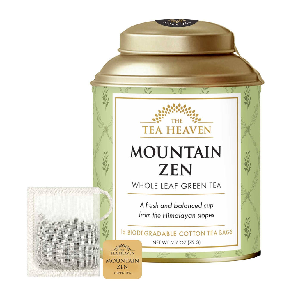 The Tea Heaven - Mountain Zen Tea Bag Canister
