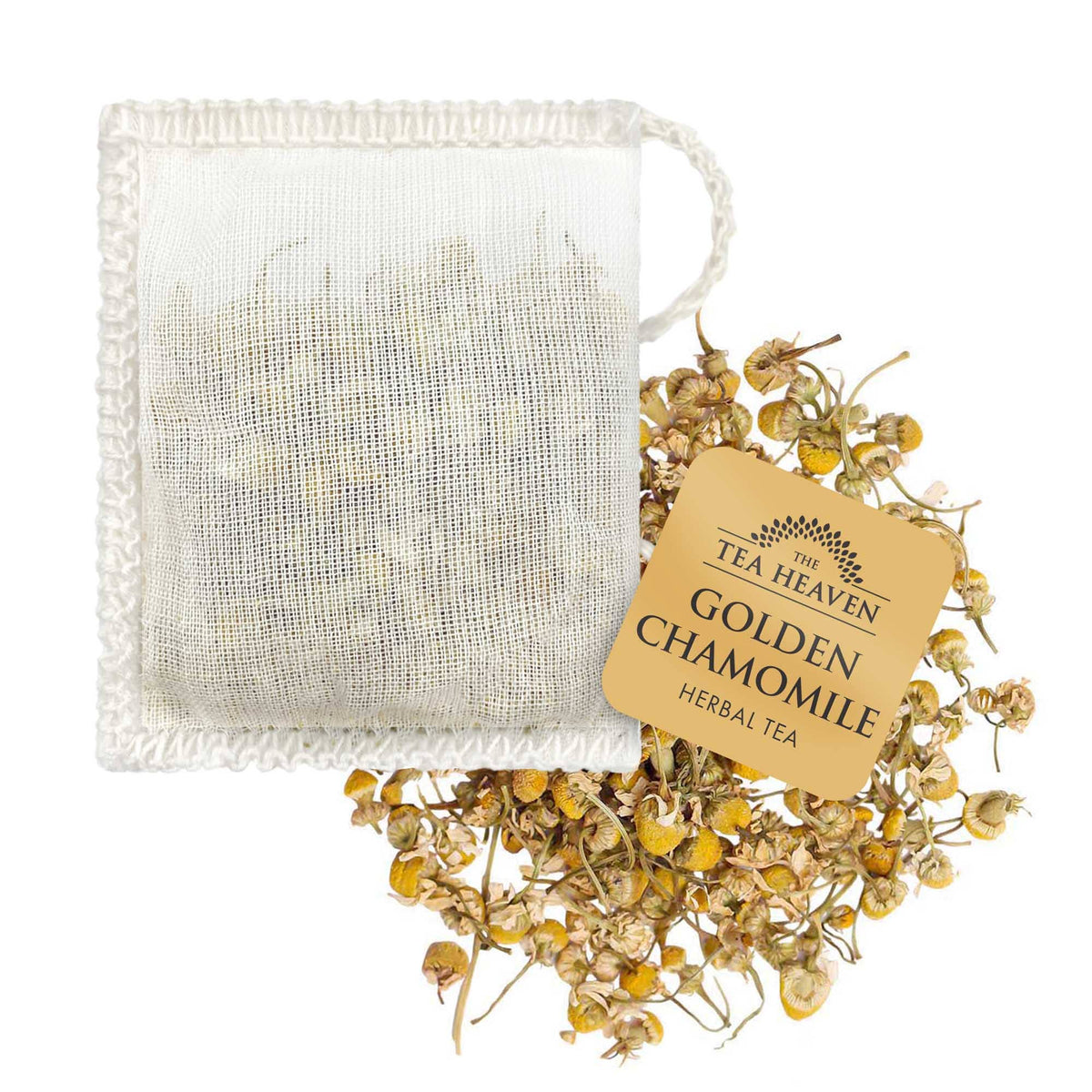 The Tea Heaven - Golden Chamomile Tea Bag Canister