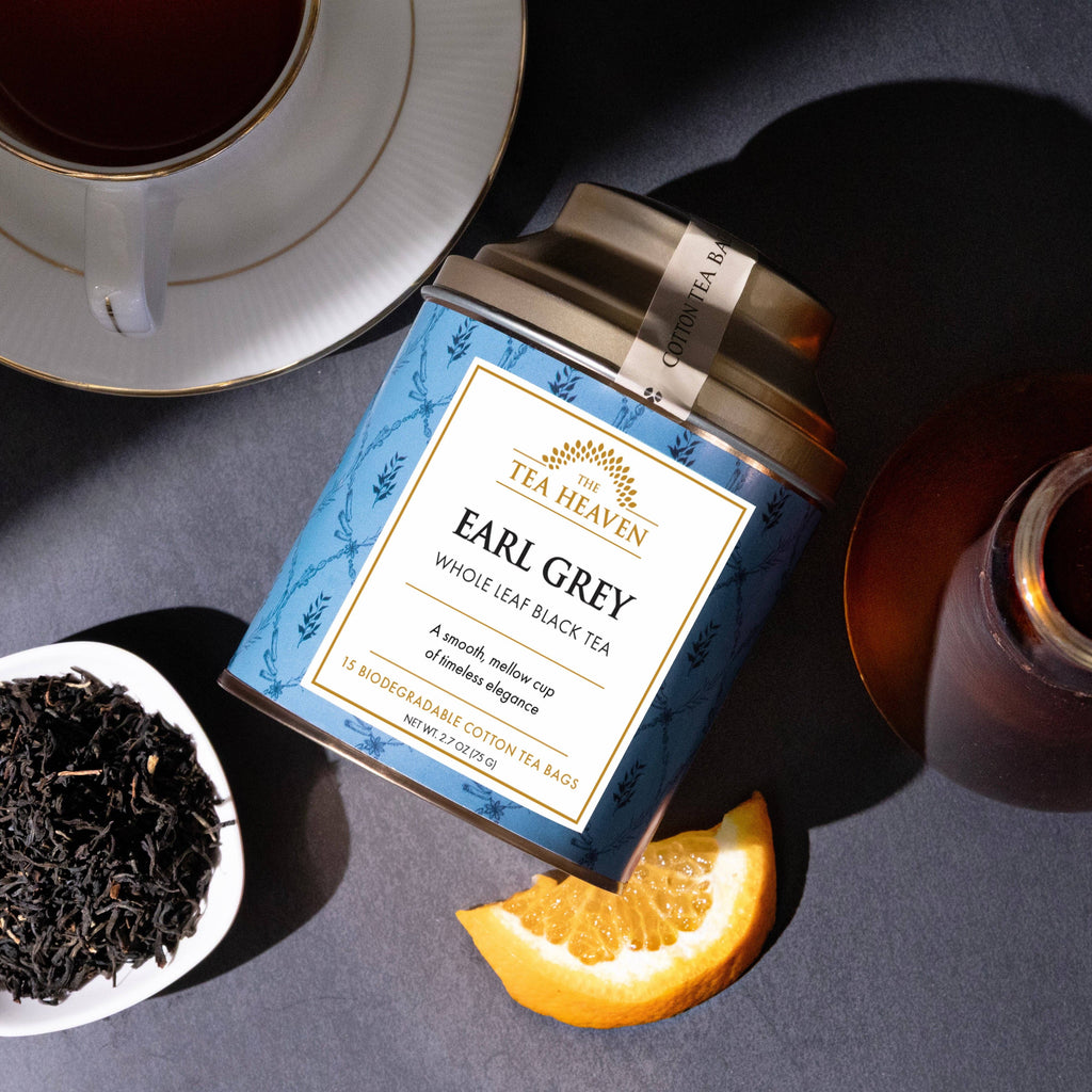 The Tea Heaven - Earl Grey Tea Bag Canister