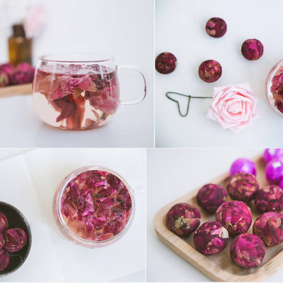 The Grateful Tea Co - MINI Herbal Tea Balls,4 Asst.in Test Tube