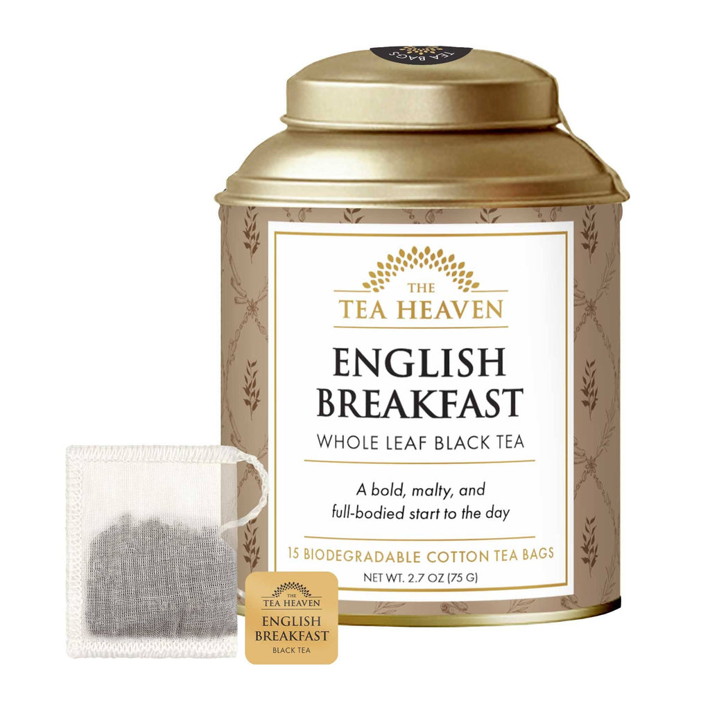 The Tea Heaven - English Breakfast Tea Bag Canister