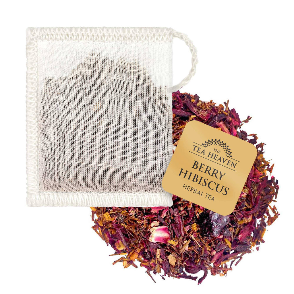 The Tea Heaven - Berry Hibiscus Mini Tea Bag Canister