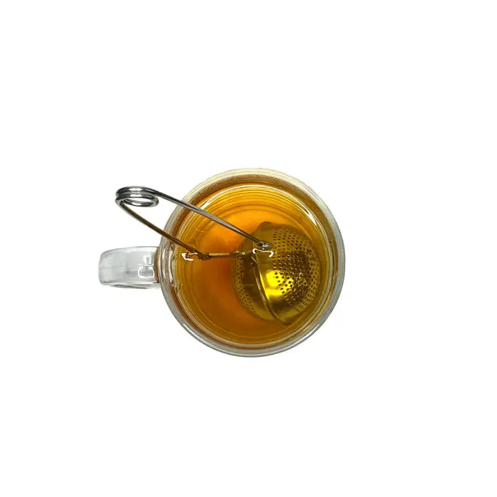 Thistle & Sprig Tea Company - Easy Tea Ball  Infuser with Handle,  Eco Stainless Steel