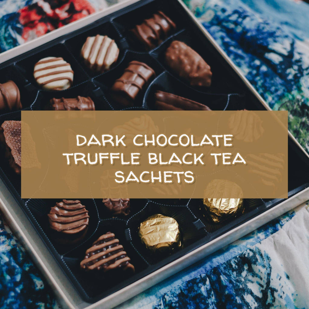 The Grateful Tea Co - Dark Chocolate Truffle Black Tea, 15 Sachets