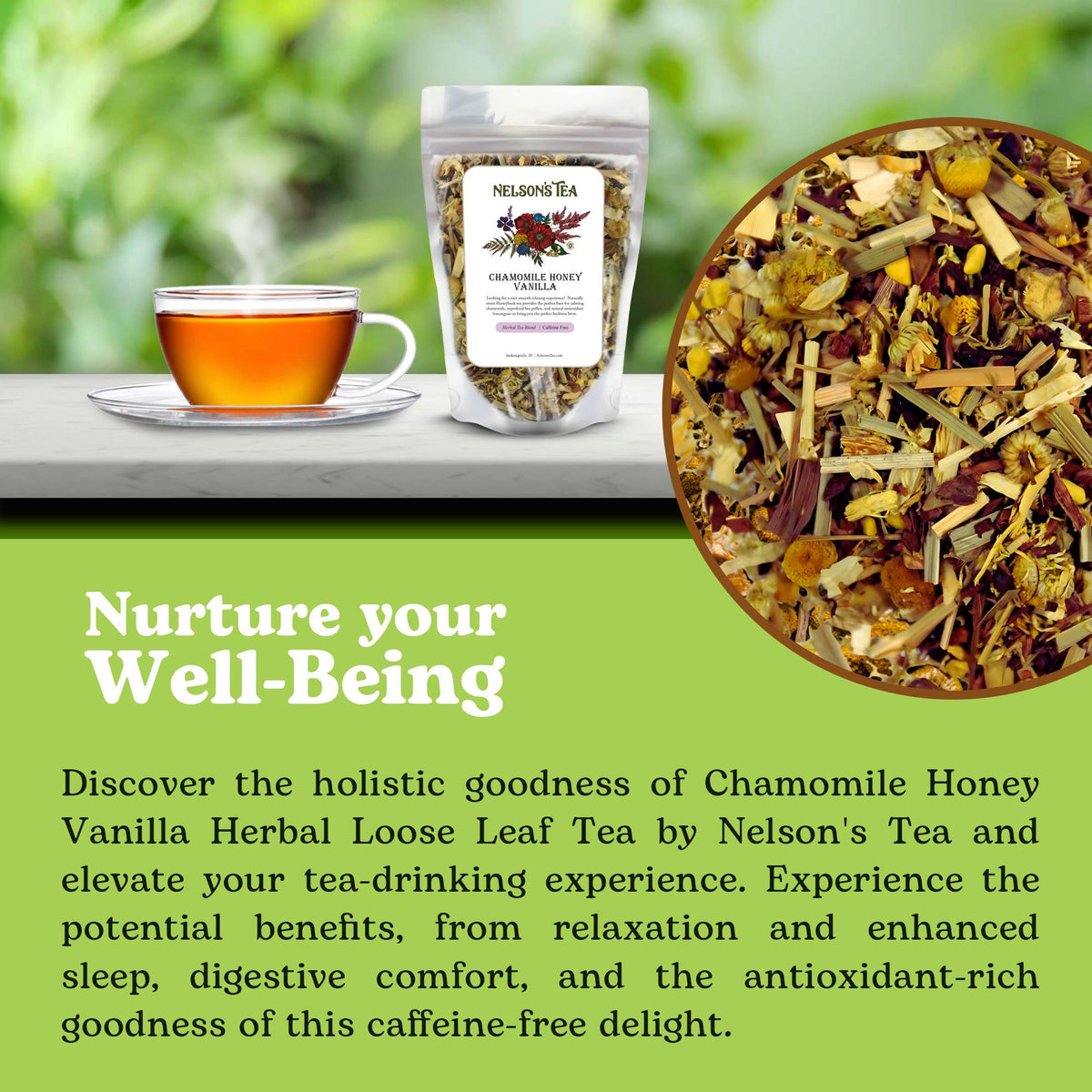 Nelson's Tea - Chamomile Honey Vanilla