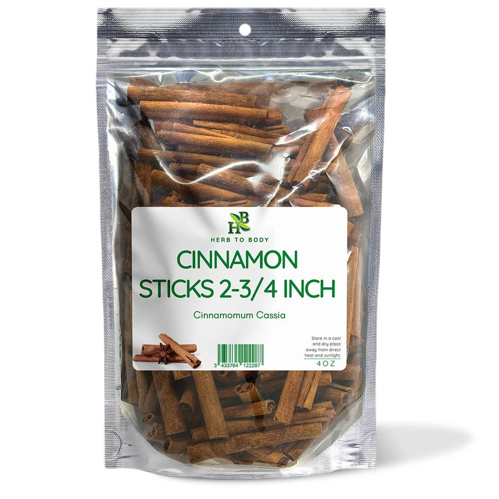 Herb To Body - Cinnamon Sticks 2-3/4 inch - 4oz
