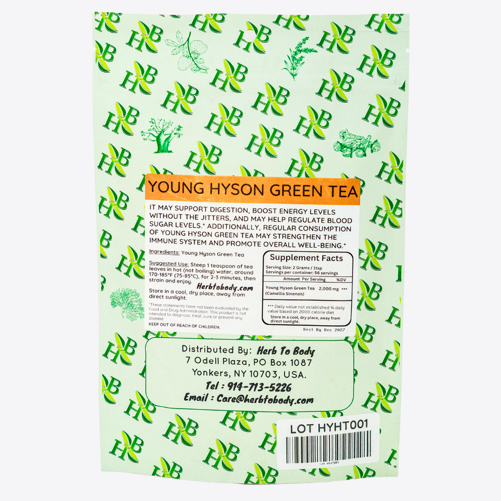 Herb To Body - Young Hyson Green Tea 4oz