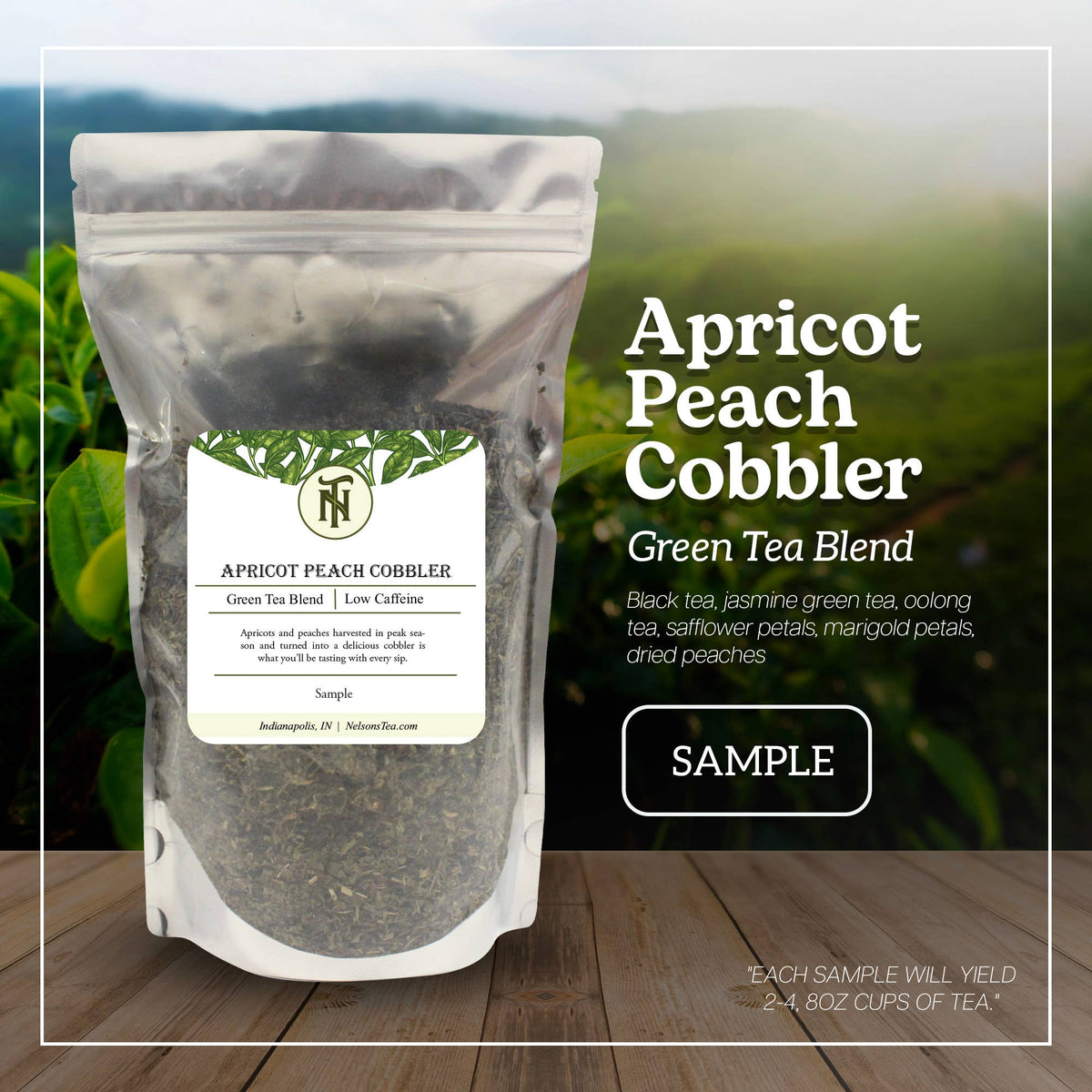 Nelson's Tea - Apricot Peach Cobbler