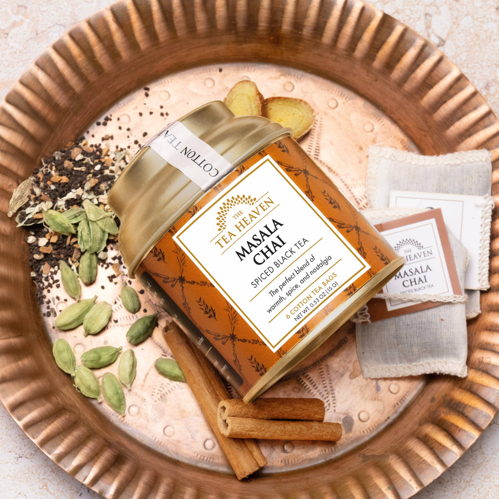 The Tea Heaven - Masala Chai Mini Tea Bag Canister